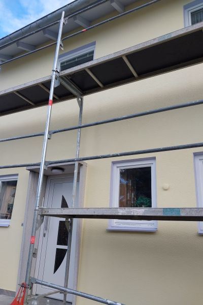 Matthias Brummer Außenfassade Vollputz – Fertiggestelltes Ergebnis, Bild 2 – Haussanierung Region Landshut